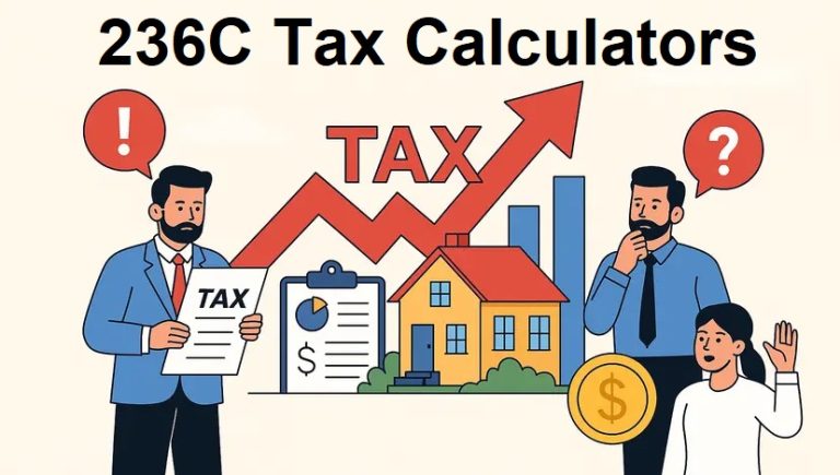 236C Tax Calculator – Advance WHT Tax FBR | Tax Calculators